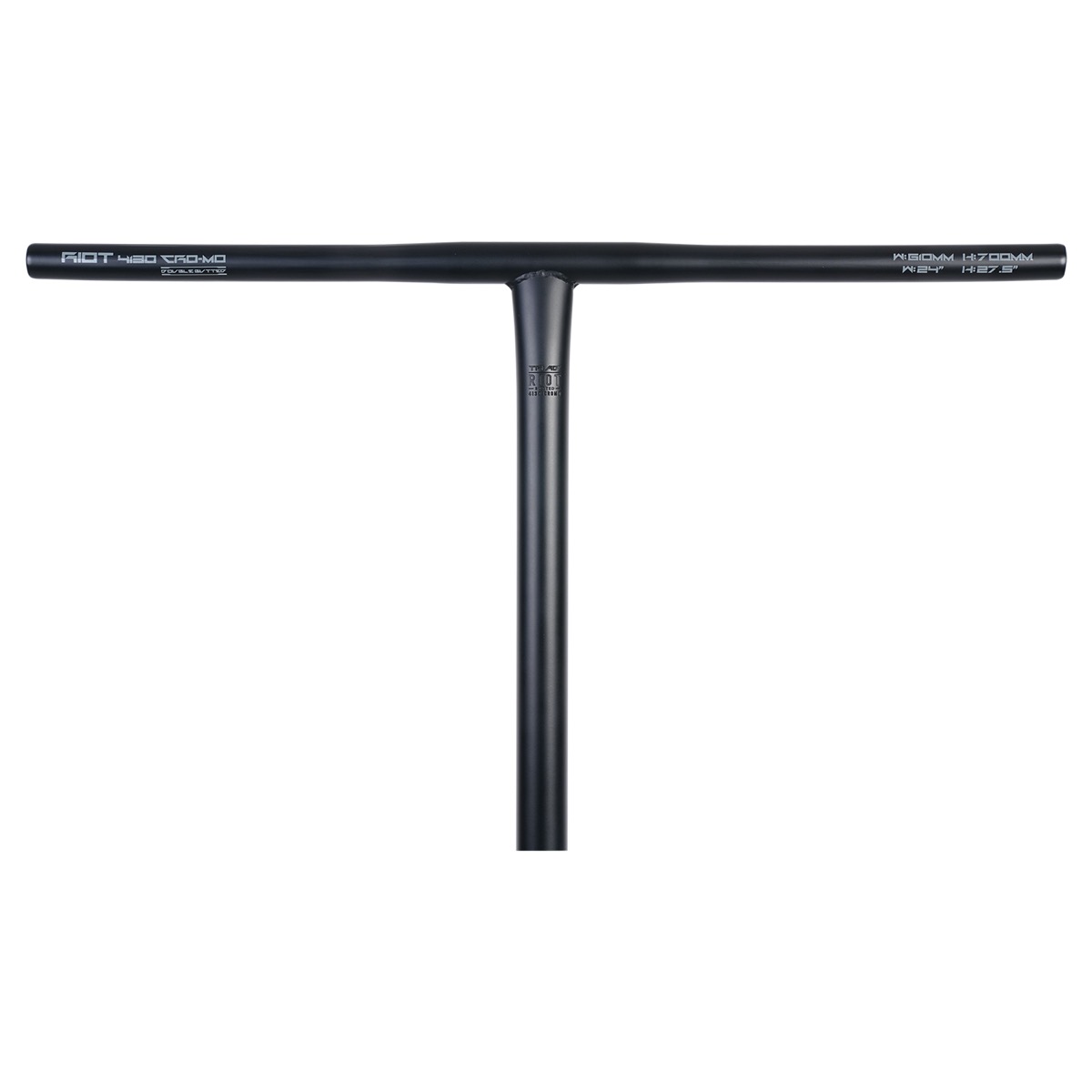 Triad Riot Cro-mo Butted Standard T Bar - Black