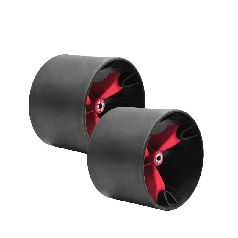 49'er Radsatz Schwarz/Rot (15mm)