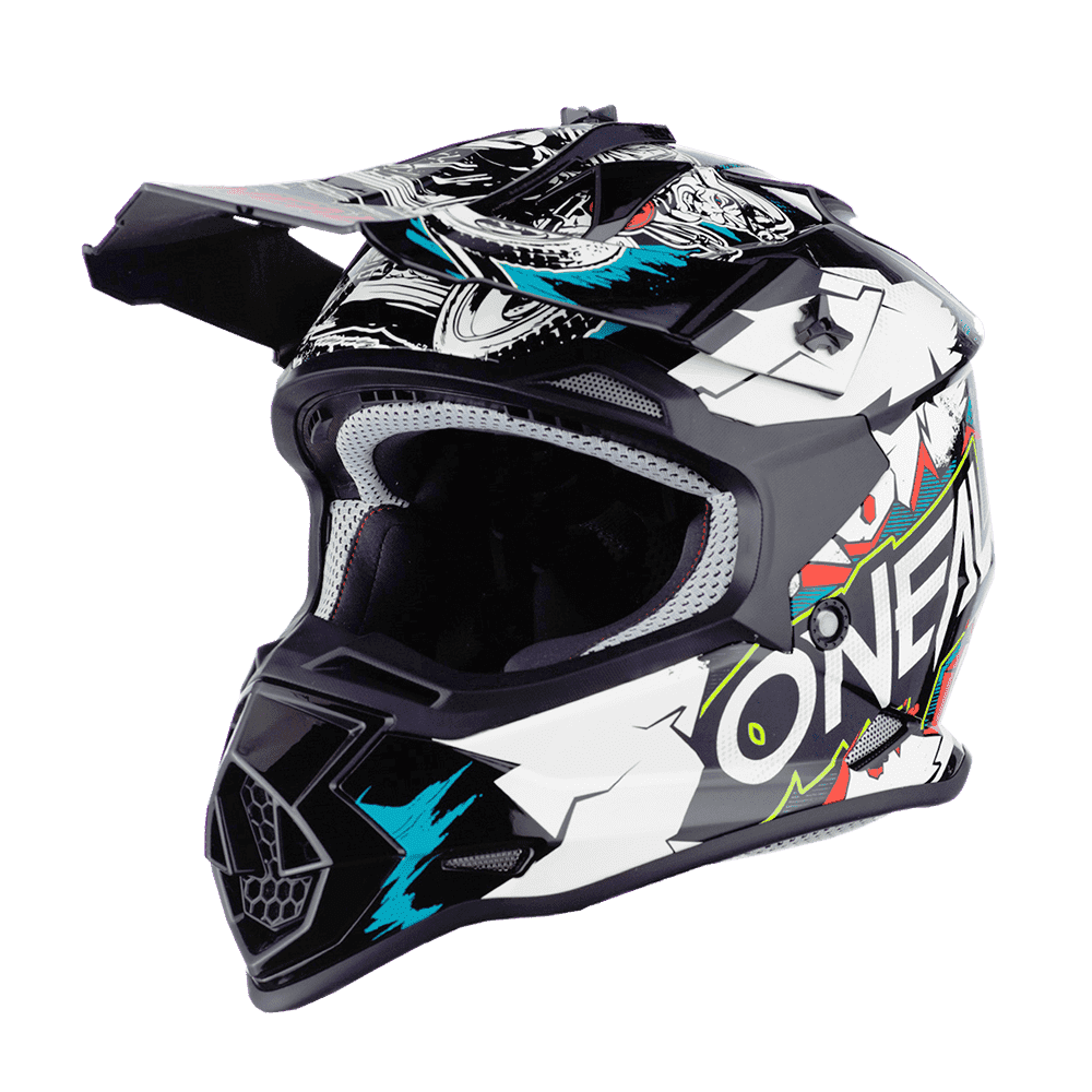 Oneal 2SRS Youth Helmet VILLAIN white