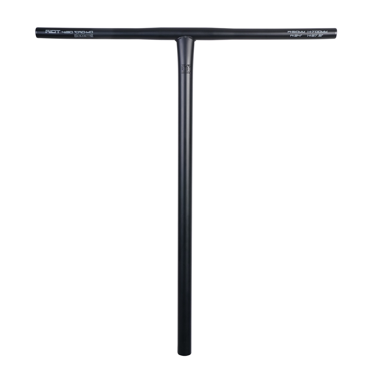 Triad Riot Cro-mo Butted Standard T Bar - Black