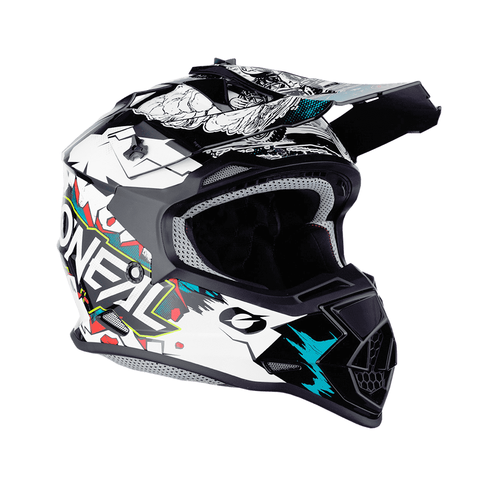 Oneal 2SRS Youth Helmet VILLAIN white
