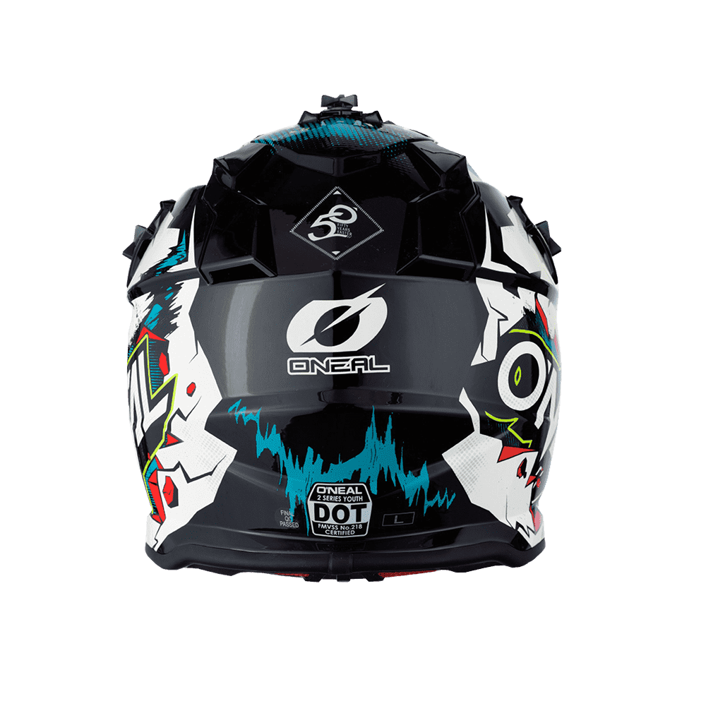 Oneal 2SRS Youth Helmet VILLAIN white
