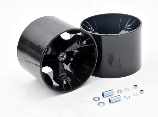 49'er Radsatz Schwarz/Schwarz (15mm)