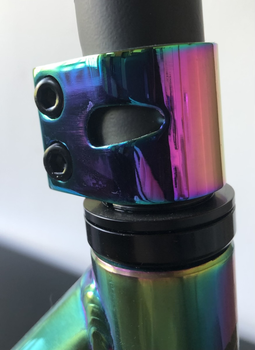 Driftwerk Stunt Scooter Lenker Klemme 2 Bolt Clamp neochrome